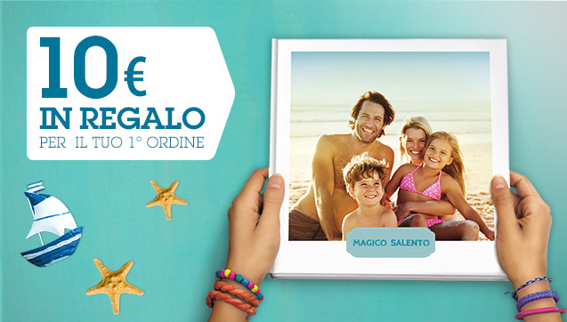10€ Regalo con il primo ordine